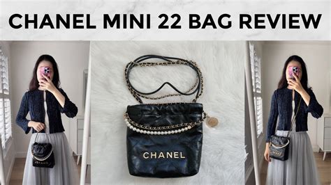 chanel 22 small outfit|Chanel mini 22.